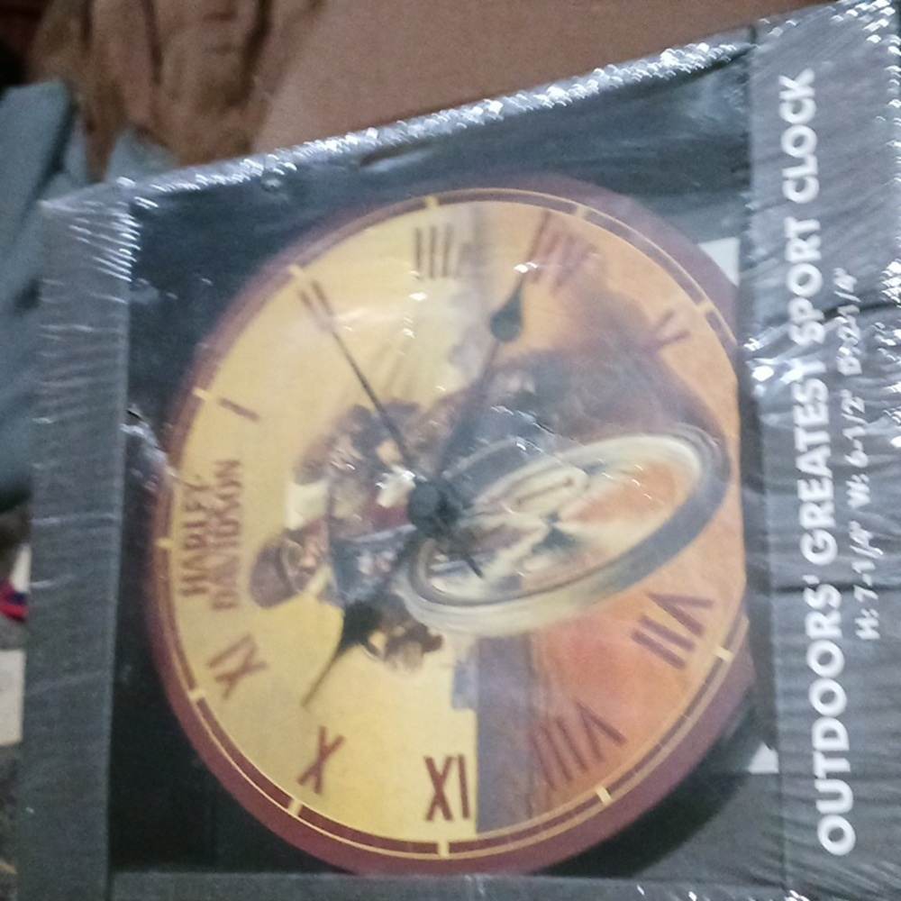 Harley Davidson Sport Clock